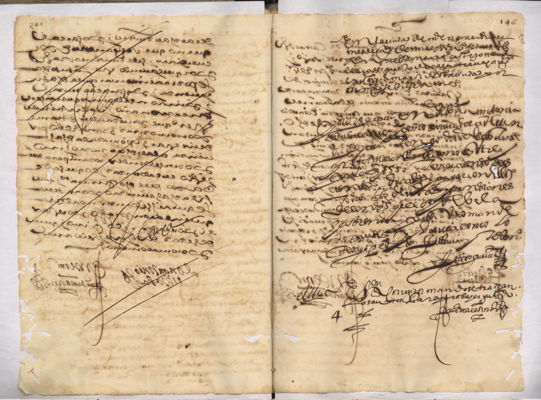 Registro de Francisco de Albornoz, Murcia de 1625-1626.